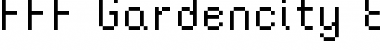 Download FFF Gardencity Extended Regular Font Title Preview