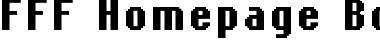 Download FFF Homepage Bold Extended Regular Font Title Preview