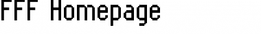 Download FFF Homepage Regular Font Title Preview