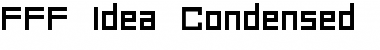 Download FFF Idea Condensed Regular Font Title Preview