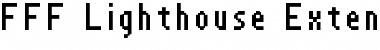 Download FFF Lighthouse Extended Regular Font Title Preview