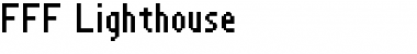 Download FFF Lighthouse Regular Font Title Preview