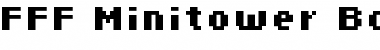 Download FFF Minitower Bold Extended Regular Font Title Preview