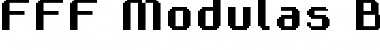 Download FFF Modulas Bold Extended Regular Font Title Preview