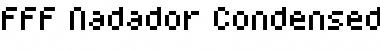 Download FFF Nadador Condensed Regular Font Title Preview