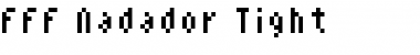 Download FFF Nadador Tight Regular Font Title Preview