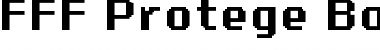 Download FFF Protege Bold Extended Regular Font Title Preview