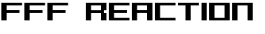 Download FFF Reaction Bold Condensed Regular Font Title Preview