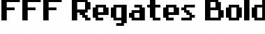 Download FFF Regates Bold Condensed Regular Font Title Preview