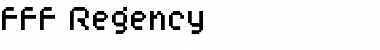 Download FFF Regency Regular Font Title Preview