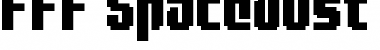 Download FFF Spacedust Regular Font Title Preview