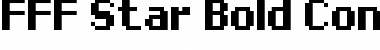 Download FFF Star Bold Condensed Regular Font Title Preview