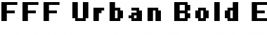 Download FFF Urban Bold Extended Regular Font Title Preview