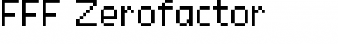 Download FFF Zerofactor Regular Font Title Preview