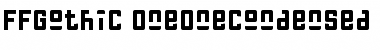 Download FFGothic Regular Font Title Preview