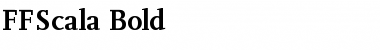 Download FFScala-Bold Regular Font Title Preview