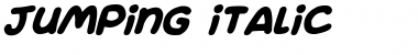 Download Jumping Italic Font Title Preview