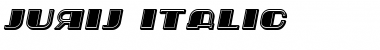 Download Jurij Italic Font Title Preview
