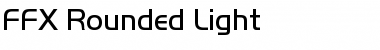 Download FFX Rounded Light Regular Font Title Preview