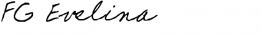 Download FG Evelina Regular Font Title Preview