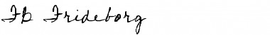 Download FG Frideborg Regular Font Title Preview
