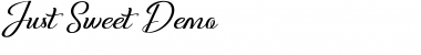 Download Just Sweet Regular Font Title Preview