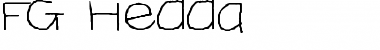 Download FG Hedda Regular Font Title Preview