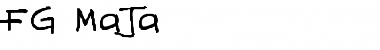 Download FG Maja Regular Font Title Preview