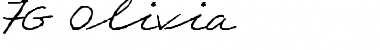 Download FG Olivia Regular Font Title Preview