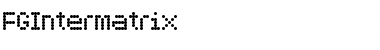 Download FGIntermatrix Regular Font Title Preview