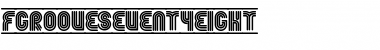 Download Fgroove Regular Font Title Preview