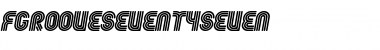 Download Fgroove Regular Font Title Preview