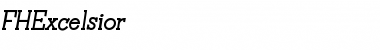 Download FHExcelsior Regular Font Title Preview