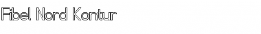 Download Fibel Nord  Kontur Regular Font Title Preview