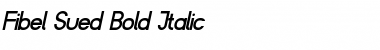 Download Fibel Sued Bold Italic Font Title Preview
