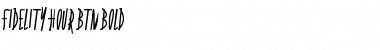 Download Fidelity Hour BTN Bold Font Title Preview