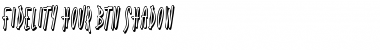 Download Fidelity Hour BTN Shadow Regular Font Title Preview