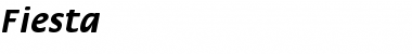 Download Fiesta Regular Font Title Preview