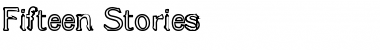 Download Fifteen Stories Regular Font Title Preview