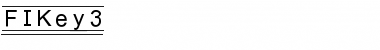 Download FIKey3 Normal Font Title Preview