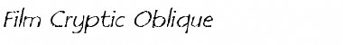 Download Film Cryptic Regular Font Title Preview