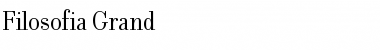 Download Filosofia Grand Font Title Preview