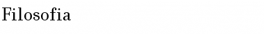 Download Filosofia Roman Font Title Preview