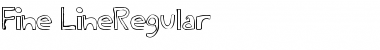 Download Fine Line Regular Font Title Preview