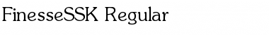 Download FinesseSSK Regular Font Title Preview