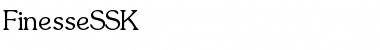 Download FinesseSSK Regular Font Title Preview