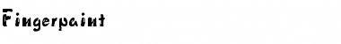 Download Fingerpaint Regular Font Title Preview