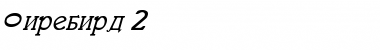 Download Firebird 2 Italic Font Title Preview