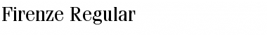 Download Firenze Regular Font Title Preview