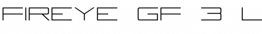 Download Fireye GF 3 Lite Font Title Preview